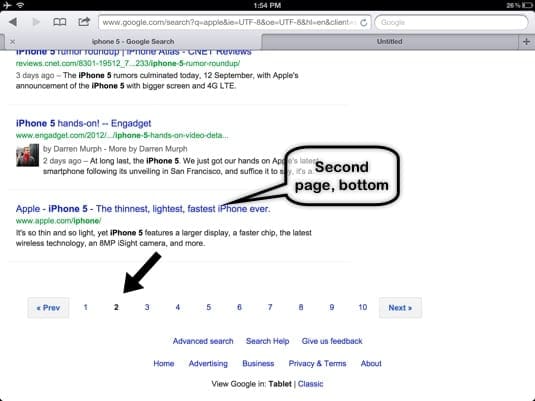google-iphone-4-search-2 Google iPhone 5 Search results