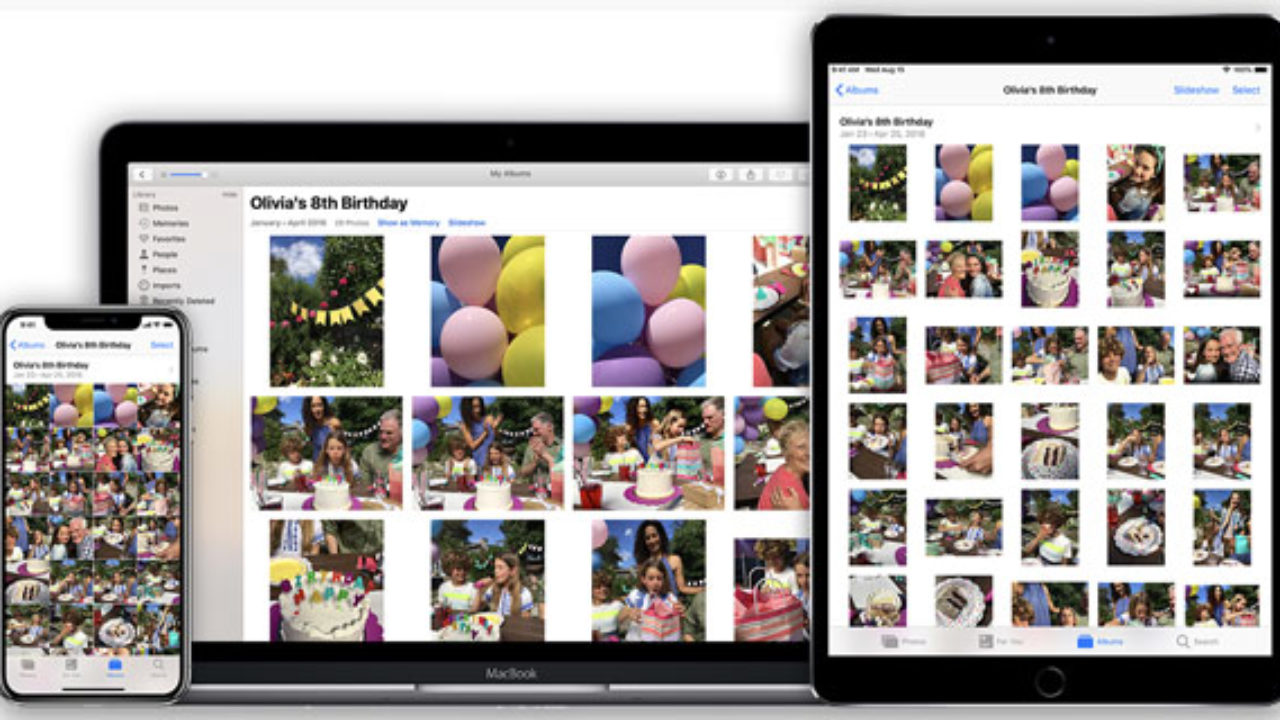 where are the photos imported by iphoto sierra os