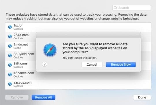 Remove Website Data from Safari if it loads pages slowly.