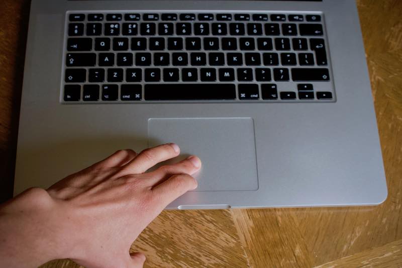 apple magic keyboard trackpad not working