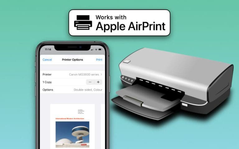 How to use printer from iphone