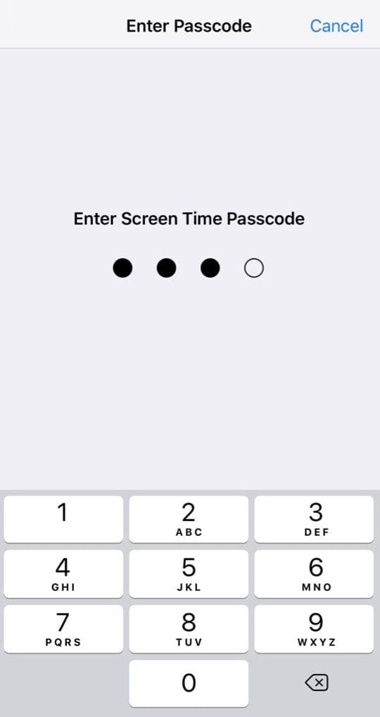 How To Reset the Screen Time Passcode on iOS, iPadOS, or macOS -  AppleToolBox