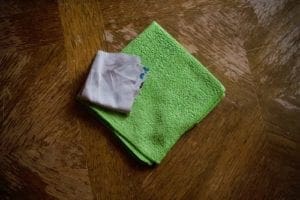 Lint-free and microfiber cloths.