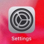 Settings app icon