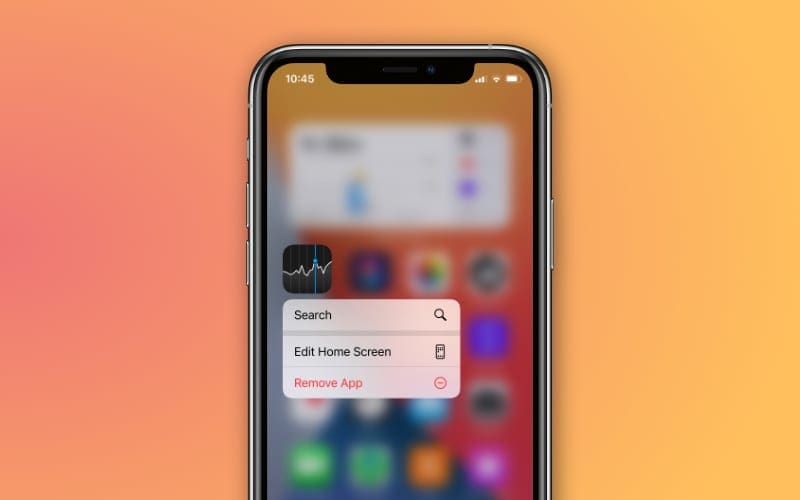 Can't delete rearrange apps on your iPhone Home Screen? to fix it