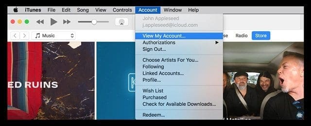 View Apple ID Information on PC or Mac with iTunes