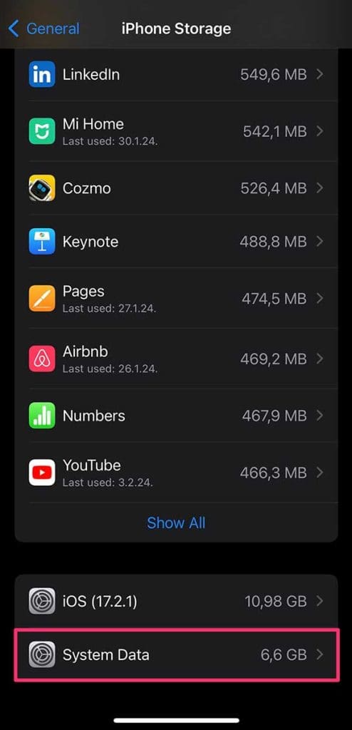 What Is System Data Storage on iPhone or Mac - 1