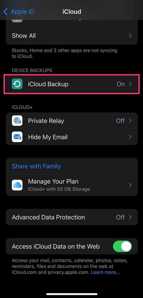 What Is System Data Storage on iPhone or Mac - 9