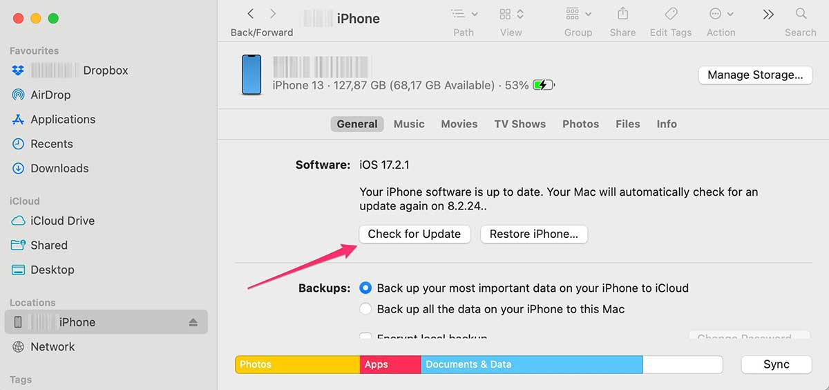 What Is System Data Storage on iPhone or Mac - 12