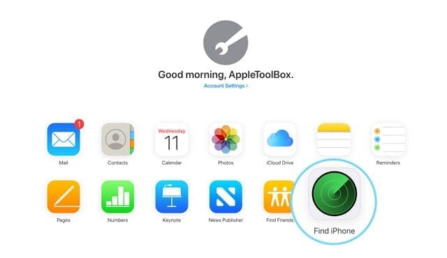 i want to see my icloud photos