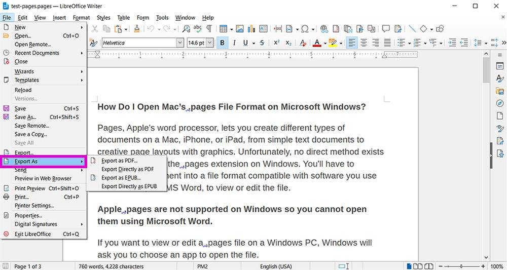 LibreOffice-Export-As