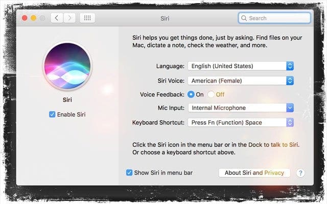 how to turn on enhanced dictation on mac