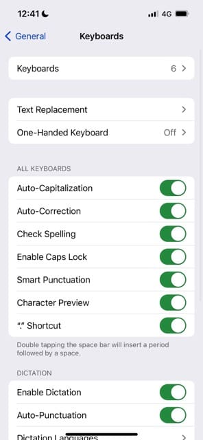 Choose your keyboard in iOS 17