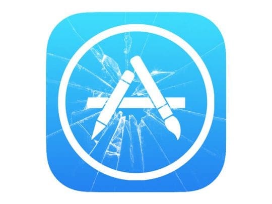 Plantage de l'application App Store, correction