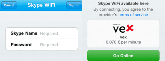 Skype wifi