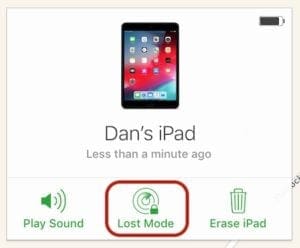 how to find a lost ipod