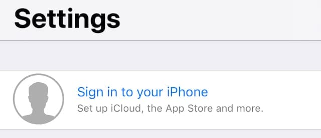 Sign in to Apple ID on your iDevice