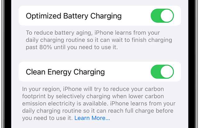 iPhone or iPad won't charge - Optimized Battery Charging