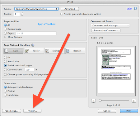 how to change word settings from double sided printing