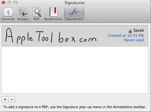 make an electronic signature on mac