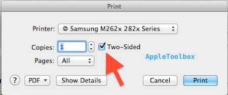 xerox double-sided printing for mac high sierra 10.13.2