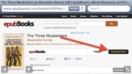 How To Download Epub Ebooks To Your Ipad Or Iphone Without Itunes Appletoolbox