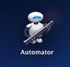 automator Mac OS X