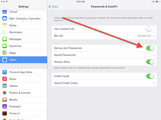 How To Delete Saved Passwords And Usernames On An Iphone Ipad Or