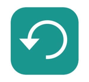 Apple iOS backup icon