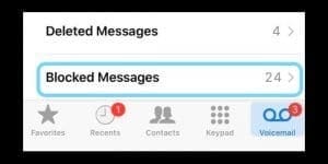 iOS: Can a blocked number leave a voicemail? - AppleToolBox