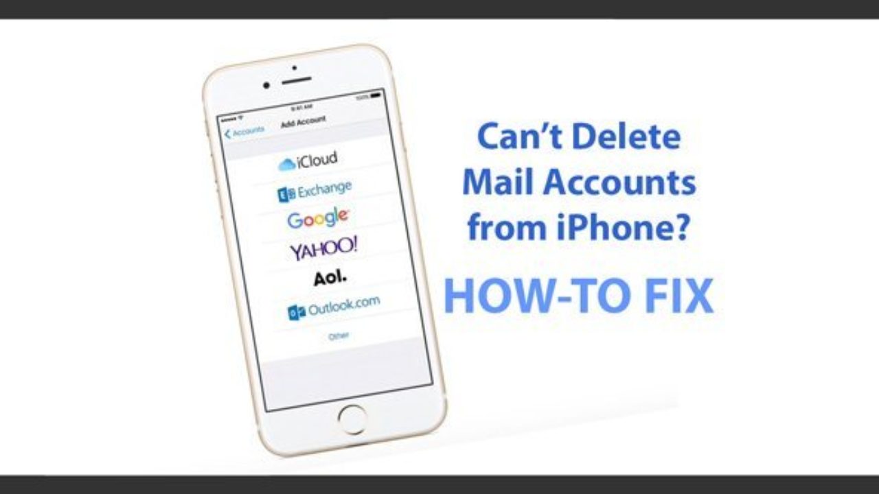 remove email account from windows phone