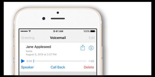 iOS: Can a blocked number leave a voicemail?