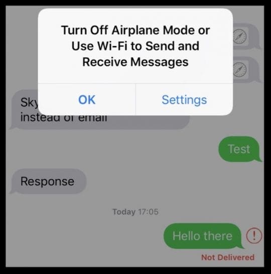 How To Send Receive Imessages In Airplane Mode Appletoolbox