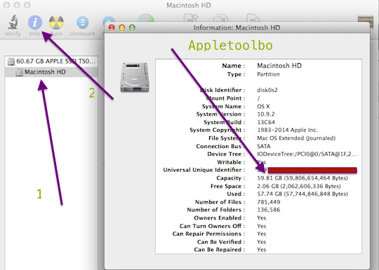 clear mac hard drive space