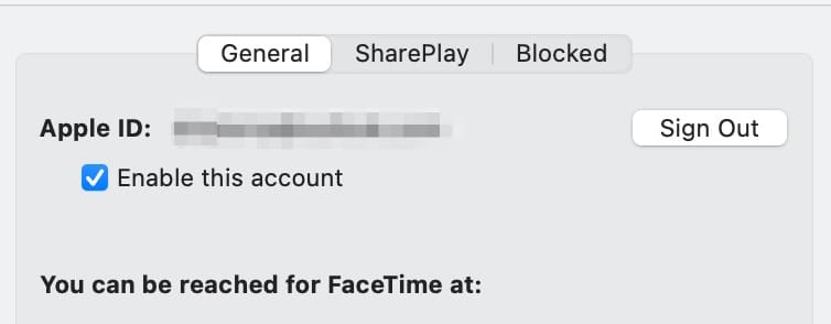 Check Your Apple ID in FaceTime