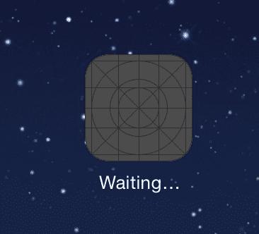 When your app says "Waiting…" Not installing / downloading, fix