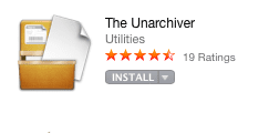 Mac App Store Rar files