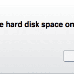 what is taking up space on my hard drive mac