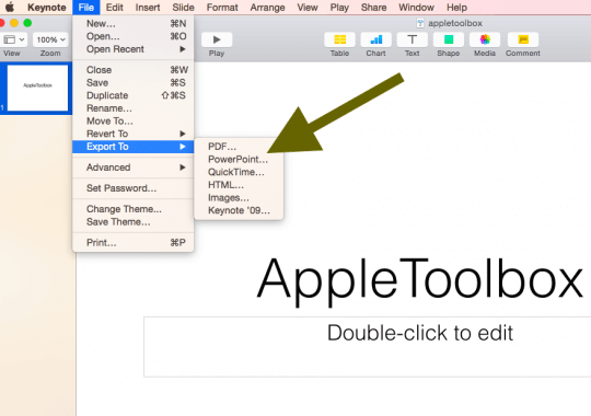 file extensions for mac powerpoint