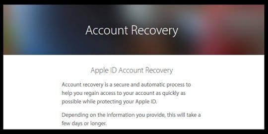 How to fix your disabled Apple ID?
