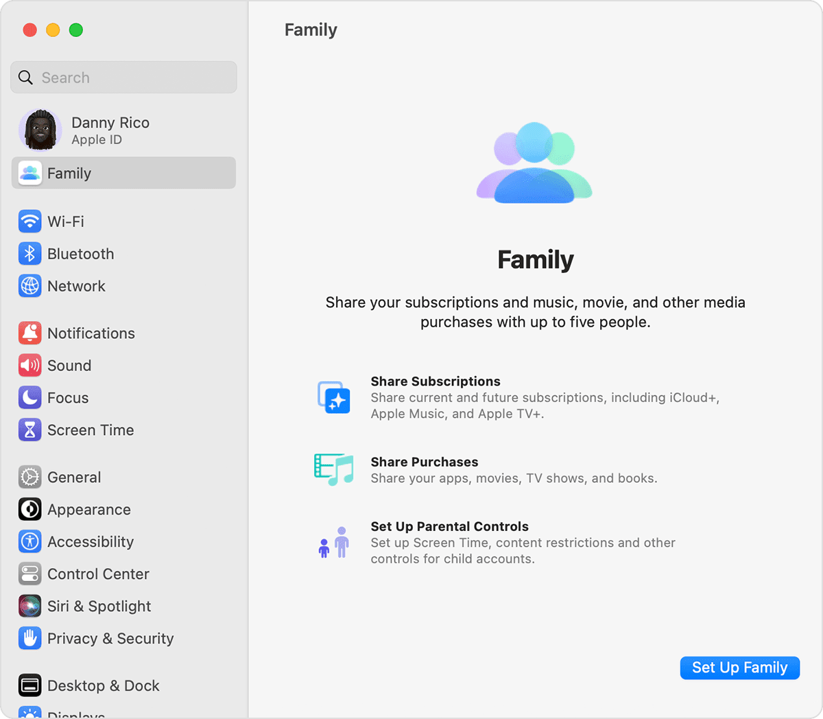 How to Setup Home Sharing and Family Sharing With New Apple TV - Set Up Family Sharing
