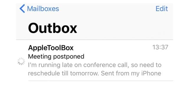 How To Get Rid Of Email Stuck In Your Outbox On Iphone And Ipad Appletoolbox