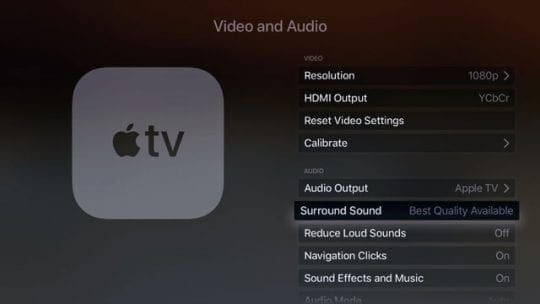 Q&A - Why is Surround Sound not working on my Apple TV 4
