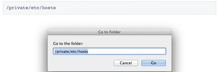 locating hosts file