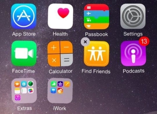 Unused Apps iOS