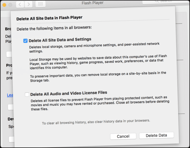 adobe flash player for mac os x old version