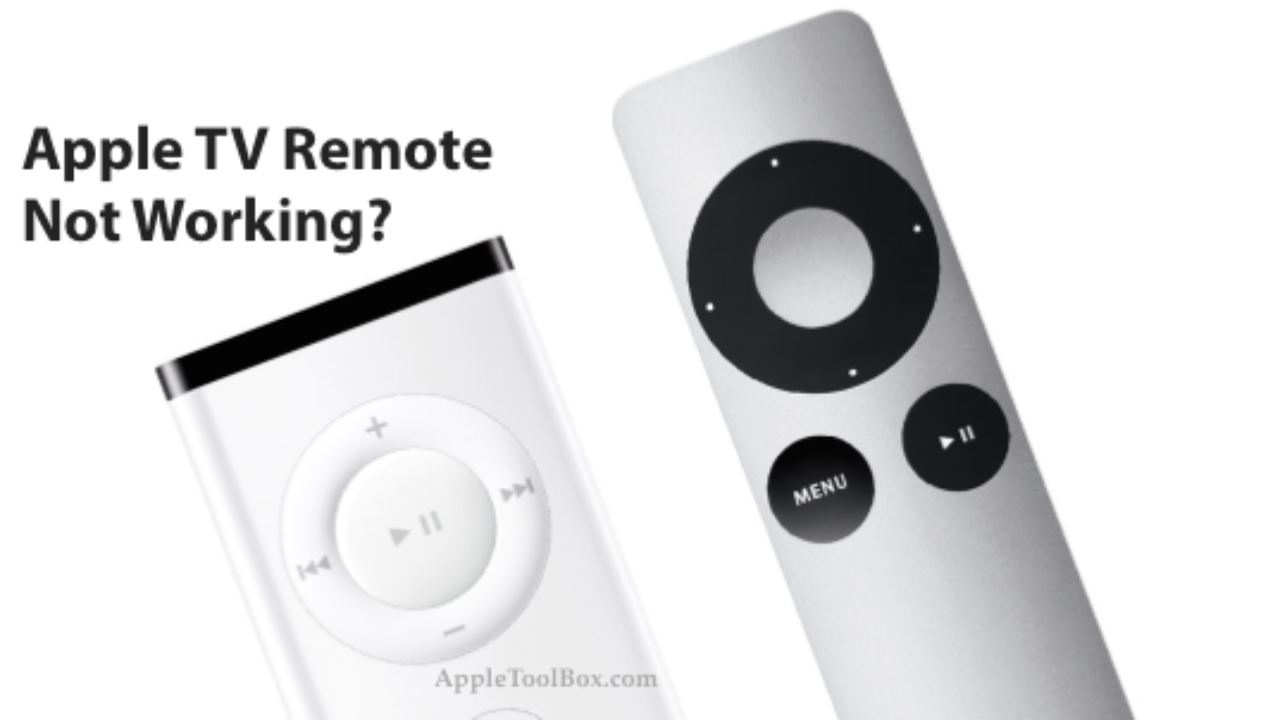 How to Fix Apple TV Remote Not Working - AppleToolBox