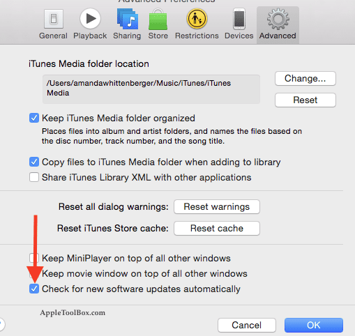 disable itunes auto launch windows 7