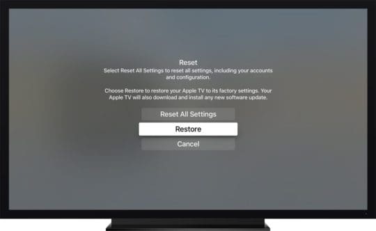 Cannot Download Apps on Apple TV
