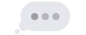 iMessage typing indicator